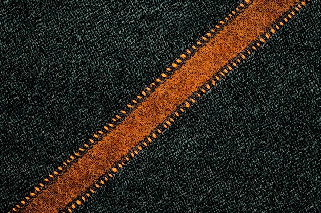 Photo a close up of a rug with a gold stripe on the edge