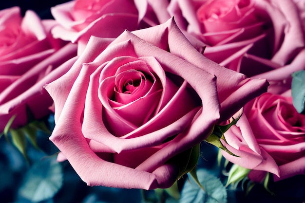 Close up shot of cute beautiful flowers