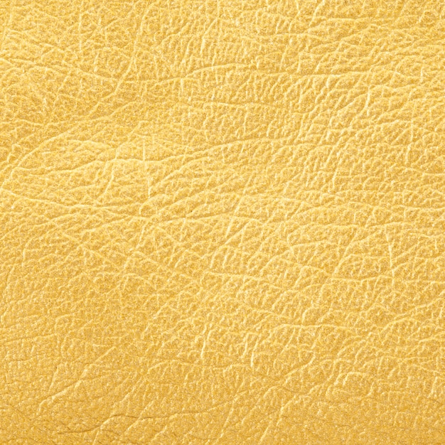 Close up shot of gold leather texture background