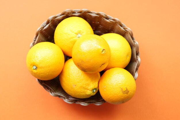 Close up of slice of orange fruits in a bowl