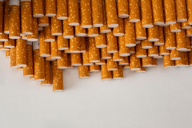 Close up of a smoking cigarettes