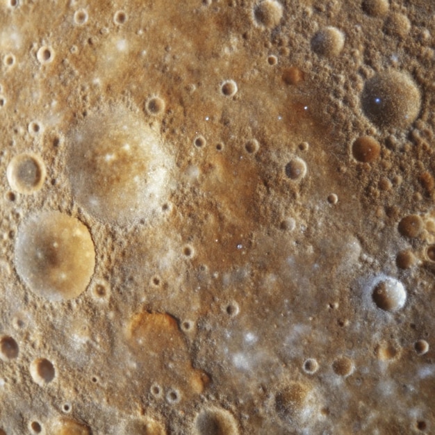 Photo a close up of a speckled surface with bubbles and bubbles