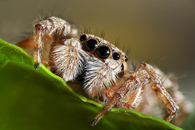 Photo close-up of spider