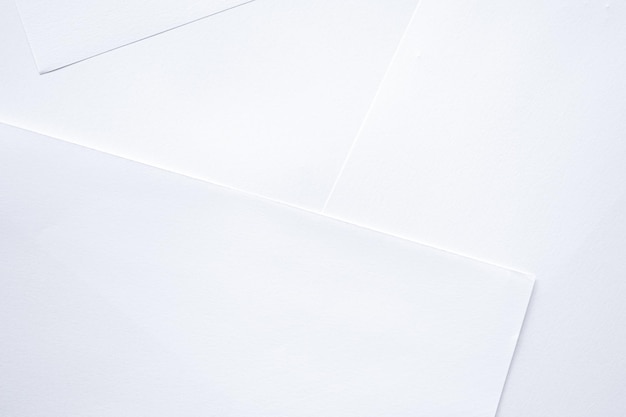 close up stack of white paper can be use as background