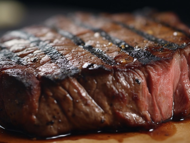 Close Up of a steak