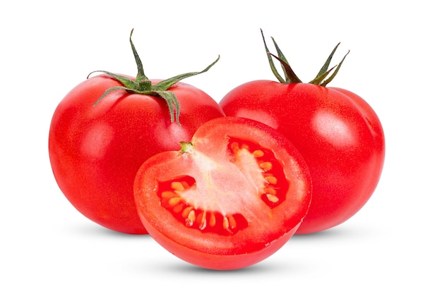 Close-up of strawberry over white background