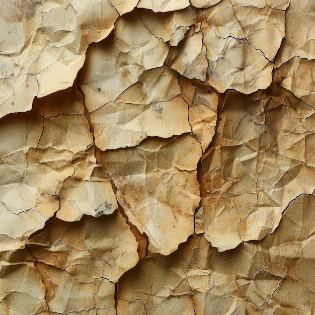 a close up of the texture of a brown and tan colored rock