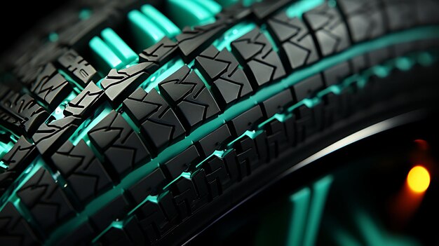 Photo close up tires car vehicule wheel