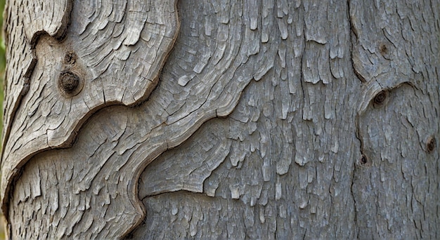 Photo a close up of a tree bark with water drops on it