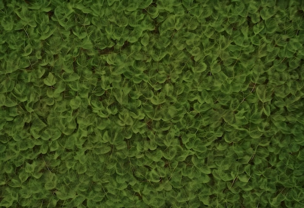 Close Up View of Lush Green Clover Leaves in Summer