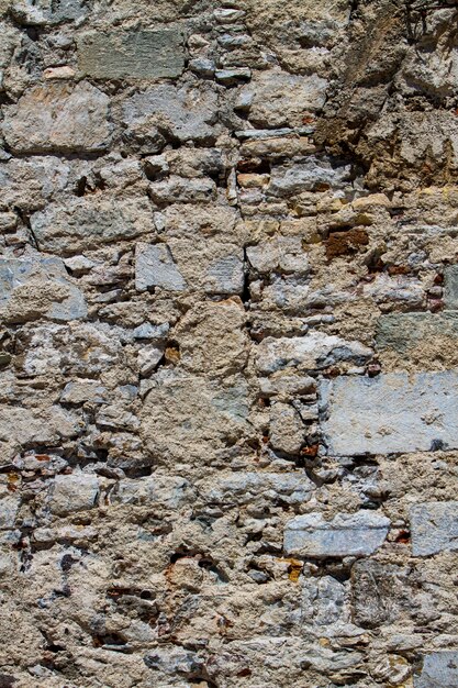 Close up view at Stone wall abstract background