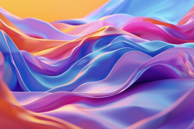 Close up view of vibrant and colorful fabric perfect for textile backgrounds