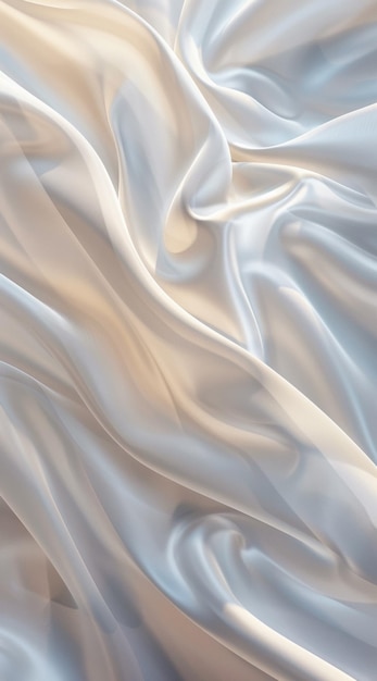 Close Up View of White Fabric Texture