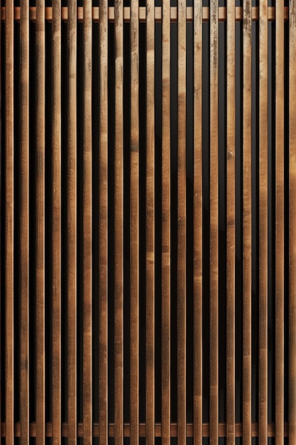 Close Up View of Wooden Wall