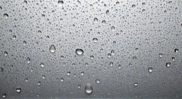 a close up of water droplets on a window