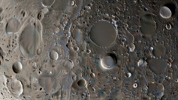 a close up of a water with many bubbles and bubbles