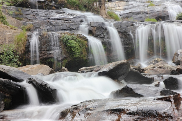 Close-up of a waterfalls