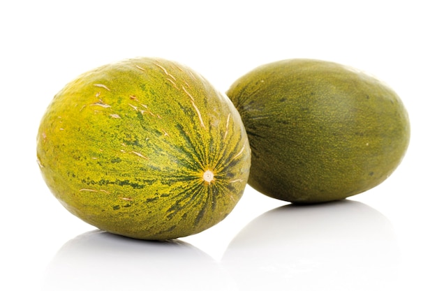 Close up on watermelon isolated