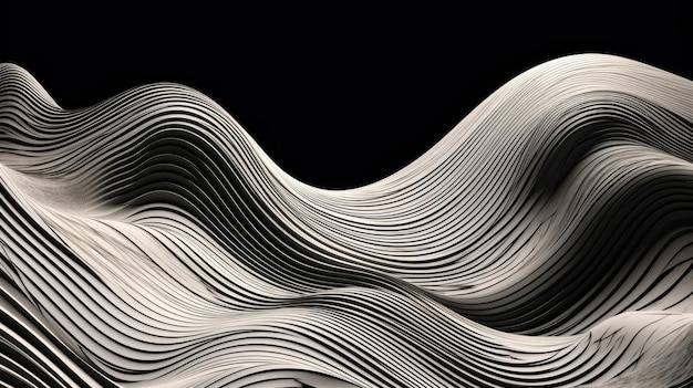 A close up of a white and black background generative ai