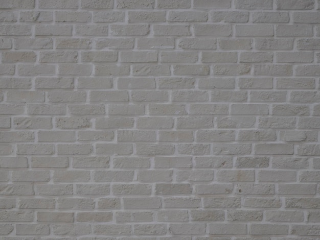 Close up of white brick wall texture