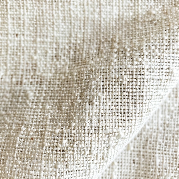 Photo a close up of a white cloth