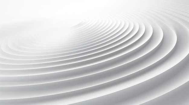 a close up of a white spiral design with a black background generative ai