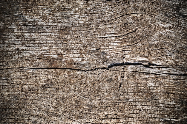 Close up of a wooden background in vintage tone