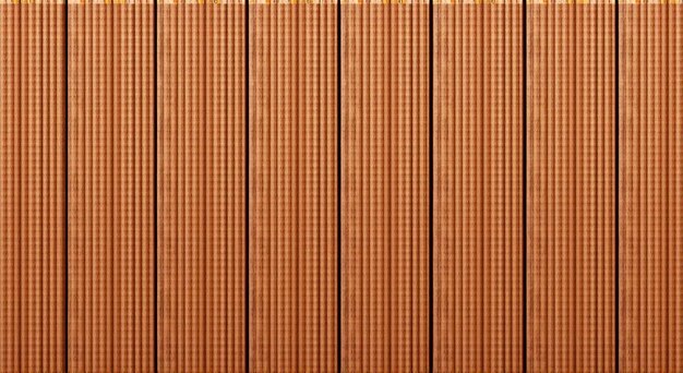 Photo a close up of a wooden fence with a brown wooden texture