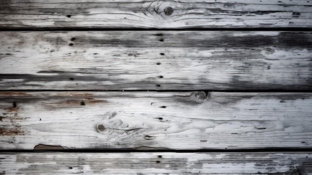 A close up of a wooden plank with the wood texture painted white.