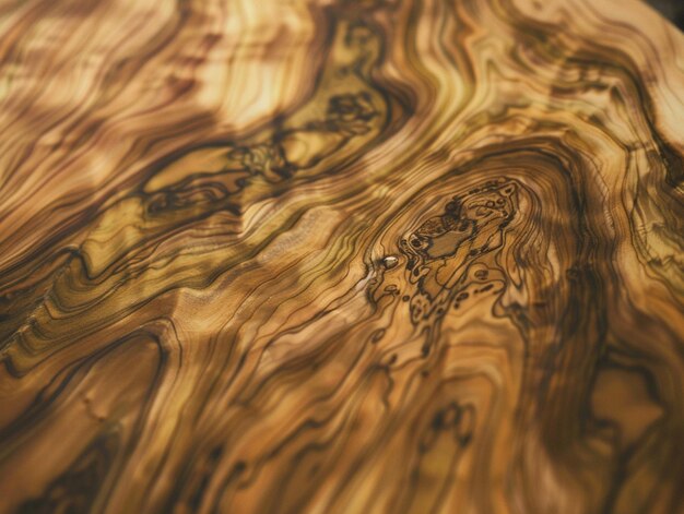 Photo a close up of a wooden surface with a brown background