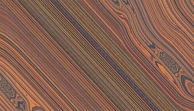 Photo a close up of a wooden surface with a colorful pattern