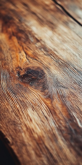 Photo a close up of a wooden surface with a rough texture