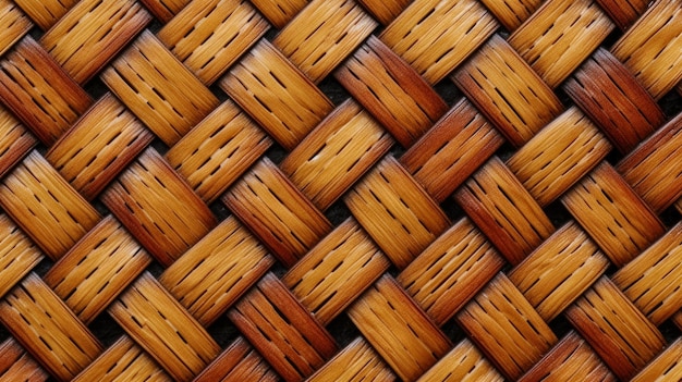 A close up of a woven pattern