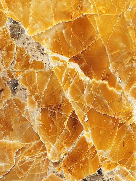 a close up of a yellow and orange piece of food