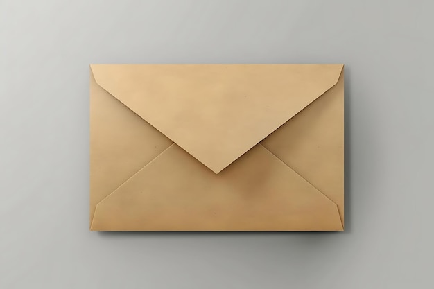 Closed Brown Envelope Illustration