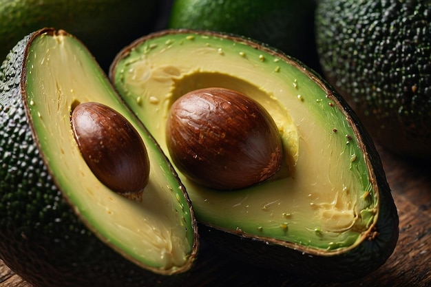 CloseUp Avocado Texture