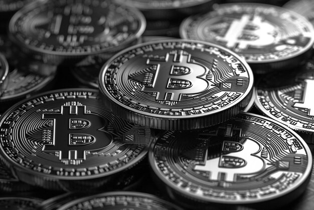 CloseUp Bitcoin Exploring Digital Currency