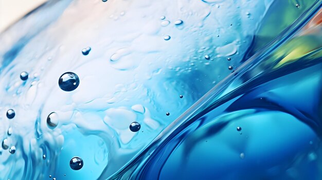 CloseUp Of Blue Water