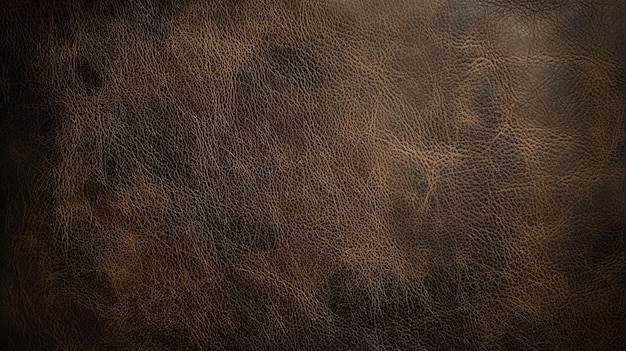 Photo closeup of brown leather