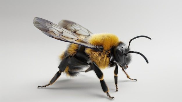 CloseUp of a Bumble Bee