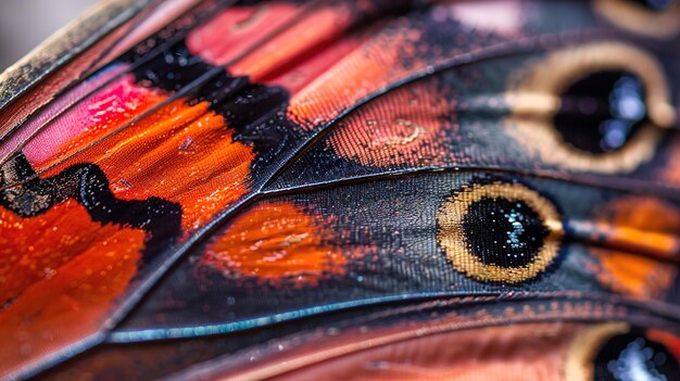 Photo closeup of a butterfly wing ar 169 v 6 job id a6ce8e01ee614a28bc74c7f076a27690