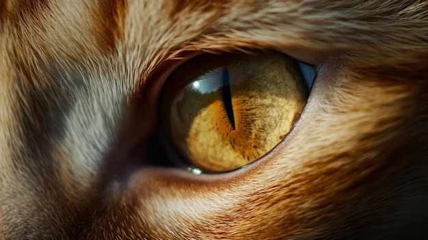 Closeup of Cat Eye