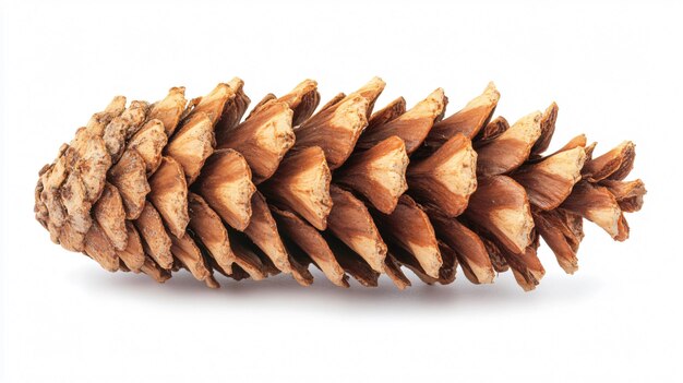 Photo closeup cedar cone symbolizing natures beauty