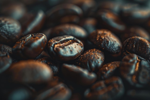 CloseUp of Coffee Beans