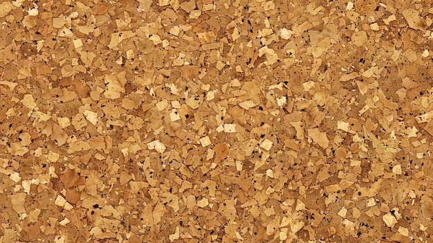 Photo closeup of a cork board surface