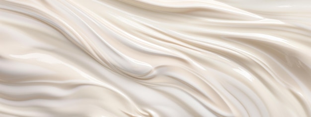 Photo closeup of creamy texture smooth and rich ai generative