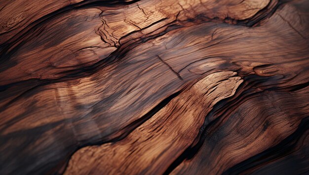 CloseUp Detail of Beautiful Wood Grains HighQuality Render