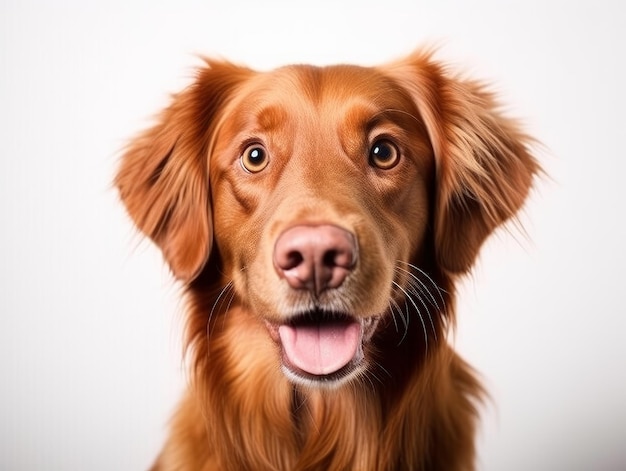 Closeup of a dog