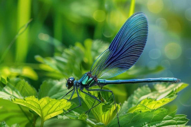 closeup dragonfly