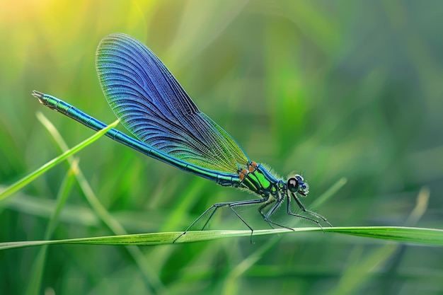 closeup dragonfly